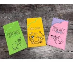 Stickserie ITH - Einsteckhüllen Ostern